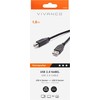 Vivanco cable USB 2.0 A-B 1.8m