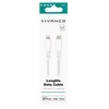 Vivanco USB-C laidas – žaibas 0,5 m, baltas (62227)