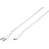 Vivanco kabelis USB-C - USB-A 1,5m, baltas (61696)