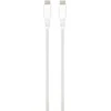 Vivanco kabelis USB-C – USB-C LongLife įkrovimas 1,5 m, baltas (62398)