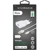 Vivanco įkroviklis Lightning 2.4A 1.2m, baltas (60018)