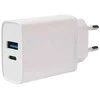 Vivanco įkroviklis USB-A/USB-C PD3 20W, baltas (62401)