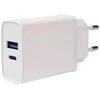 Vivanco įkroviklis USB-A/USB-C PD3 20W, baltas (62401)