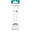 Vivanco kabelis USB - Lightning 1,5 m, baltas (61687)