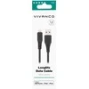 Vivanco kabelis USB - Lightning 1,5 m, juodas (61688)