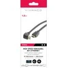 Vivanco kabelis HDMI - HDMI 1,5 m kampinis
