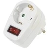 Vivanco Schuko adapteris su jungikliu (22396)