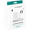 Vivanco belaidis įkroviklis 2in1 Wireless Fast 10W (62493)