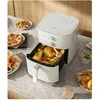 Karšto oro gruzdintuvė Xiaomi Air Fryer Essential, 6L, baltos spalvos
