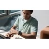 Išmanusis laikrodis Xiaomi Watch 2 Pro BT, Sidabrinės spalvos nerūdijančio plieno korpusas su rudos spalvos odiniu dirželiu