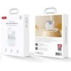 XO Bluetooth ausinės X33 TWS baltos spalvos
