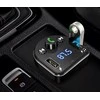 XO FM moduliatorius BCC01 Bluetooth MP3 automobilinis įkroviklis 15W juodos spalvos