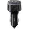 XO FM moduliatorius BCC17 Bluetooth MP3 automobilinis įkroviklis 30W juodos spalvos