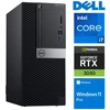 DELL 5070 Tower i7-9709 32GB 512SSD M.2 NVME RTX3050 6GB WIN11Pro (RW87652) (Atnaujinta)