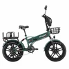 Elektrinis dviratis Skyjet GTIII PRO PLUS Žalias (GTIIIPGN) (Atnaujinta)