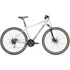 Kalnų dviratis Rock Machine Crossride 300 Gloss Sidabrinis/Juodas/Pilkas (Rato dydis: 29 Rėmo dydis: M) (803.2023.28025) (Atnaujinta)
