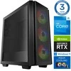 Stacionarus kompiuteris INTOP AQUA i5-13400F 16GB DDR5 500SSD M.2 NVME RTX5060Ti 8GB WIN11 (RW56272WH)