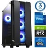 Stacionarus kompiuteris INTOP AQUA i7-14700F 64GB DDR5 500SSD M.2 NVME+4TB RTX5050 8GB no-OS (RW77541NS) (Atnaujinta)