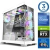 Stacionarus kompiuteris INTOP AQUA i7-14700F 32GB DDR5 1TB SSD M.2 NVME RTX5070Ti 16GB no-OS (RW41917NS)