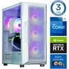 Stacionarus kompiuteris INTOP AQUA i7-14700F 64GB DDR5 500SSD M.2 NVME RTX5050 8GB no-OS (RW60000)