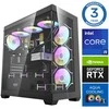 Stacionarus kompiuteris INTOP AQUA i9-14900KF 64GB DDR5 1TB SSD M.2 NVME RTX5070Ti 16GB no-OS (RW41941NS)