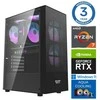 Stacionarus kompiuteris INTOP AQUA Ryzen 7 7700X 16GB DDR5 1TB SSD M.2 NVME+2TB RTX5060Ti 16GB WIN11 (RW44985WH)