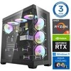 Stacionarus kompiuteris INTOP AQUA Ryzen 5 7600X 32GB DDR5 1TB SSD M.2 NVME+2TB RTX5060Ti 16GB WIN11Pro (RW44646)