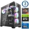 Stacionarus kompiuteris INTOP AQUA Ryzen 7 7700X 32GB DDR5 1TB SSD M.2 NVME+2TB RTX5060Ti 16GB WIN11 (RW44604WH)