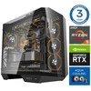 Stacionarus kompiuteris INTOP AQUA Ryzen 5 7600X 16GB DDR5 1TB SSD M.2 NVME+2TB RTX5070 12GB no-OS (RW44060NS)