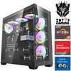 Stacionarus kompiuteris INTOP AQUA Ryzen 5 7500X3D 32GB DDR5 1TB SSD M.2 NVME RX9060XT 16GB no-OS (RW92359NS) (Atnaujinta)