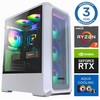 Stacionarus kompiuteris INTOP AQUA Ryzen 7 7700X 64GB DDR5 1TB SSD M.2 NVME+2TB RTX5050 8GB no-OS (RW61552)