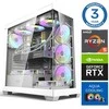 Stacionarus kompiuteris INTOP AQUA Ryzen 5 7600X 32GB DDR5 1TB SSD M.2 NVME+2TB RTX5070 12GB no-OS (RW42864NS)