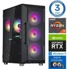 Stacionarus kompiuteris INTOP AQUA Ryzen 7 7700X 32GB DDR5 500SSD M.2 NVME+2TB RTX5050 8GB WIN11 (RW60069)