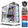 Stacionarus kompiuteris INTOP AQUA Ryzen 7 7700X 32GB DDR5 1TB SSD M.2 NVME RX9060XT 16GB WIN11 (RW90880WH) (Atnaujinta)