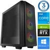 Stacionarus kompiuteris INTOP i5-12400F 16GB 500SSD M.2 NVME RTX3050 8GB WIN11 (RW30437WH)