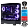 Stacionarus kompiuteris INTOP i5-14400F 16GB DDR5 1TB SSD M.2 NVME+2TB RX9060XT 16GB no-OS (RW91560NS) (Atnaujinta)
