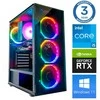 Stacionarus kompiuteris INTOP i5-14400F 32GB DDR5 1TB SSD M.2 NVME+2TB RTX3050 6GB WIN11 (RW47943WH)