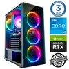 Stacionarus kompiuteris INTOP i5-14400F 32GB DDR5 1TB SSD M.2 NVME+2TB RTX3050 6GB no-OS (RW47931NS)