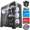 Stacionarus kompiuteris INTOP i5-14400F 64GB DDR5 1TB SSD M.2 NVME+2TB RX9060XT 16GB no-OS (RW90758NS) (Atnaujinta)