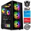 Stacionarus kompiuteris INTOP i5-14400F 32GB DDR5 1TB SSD M.2 NVME RX9060XT 16GB no-OS (RW93195NS) (Atnaujinta)