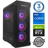 Stacionarus kompiuteris INTOP i7-12700F 32GB 250SSD M.2 NVME RTX5060Ti 16GB no-OS (RW44216NS)