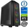 Stacionarus kompiuteris INTOP i7-12700F 32GB 500SSD M.2 NVME+4TB RTX3050 6GB no-OS (RW71918NS) (Atnaujinta)