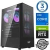 Stacionarus kompiuteris INTOP i7-14700F 32GB DDR5 2TB SSD M.2 NVME+4TB RTX5060 8GB no-OS (RW75254NS) (Atnaujinta)
