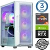 Stacionarus kompiuteris INTOP Ryzen 5 3600 32GB 500SSD M.2 NVME+2TB RTX3050 6GB no-OS (RW67411NS) (Atnaujinta)