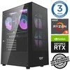 Stacionarus kompiuteris INTOP Ryzen 5 3600 32GB 1TB SSD M.2 NVME+2TB RTX3050 6GB no-OS (RW67484NS) (Atnaujinta)