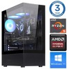 Stacionarus kompiuteris INTOP Ryzen 5 5500 64GB 500SSD M.2 NVME+2TB RX6600 8GB WIN11 (RW65235WH)