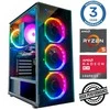 Stacionarus kompiuteris INTOP Ryzen 5 5500 32GB 500SSD M.2 NVME+2TB RX580 8GB no-OS (RW49595NS)