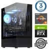Stacionarus kompiuteris INTOP Ryzen 5 5500 32GB 250SSD M.2 NVME+2TB RTX5070 12GB no-OS (RW46329NS)