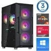Stacionarus kompiuteris INTOP Ryzen 5 5500 16GB 500SSD M.2 NVME RX580 8GB WIN11 (RW36684WH)