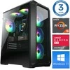 Stacionarus kompiuteris INTOP Ryzen 5 5500 32GB 1TB SSD M.2 NVME RX580 8GB WIN11 (RW39575WH)